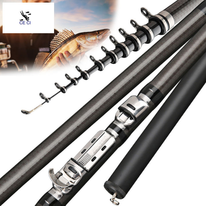 Cần Câu Cá Đá Cacbon Co Rút Được, Cần Câu Cá Tay Và Biển 30T Sử Dụng ...