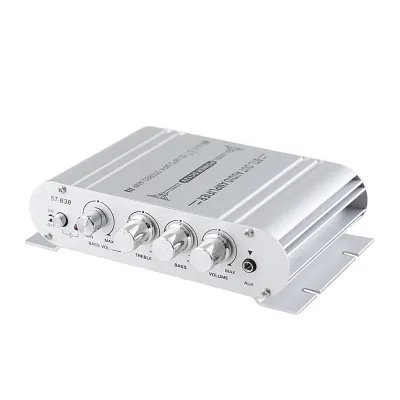 2.1 Channels 400W Hi-Fi Auto Stereo 12V Car Audio Amplifier MP3 Radio Booster ST-838