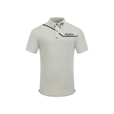 [South Korea] Malbon Golf clothing short sleeve TMENs outdoor sports breathable quick-drying shirt