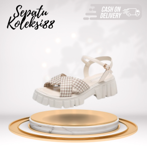 Sepatu Sandal Wedges Wanita Premium S-13 Sepatukoleksi