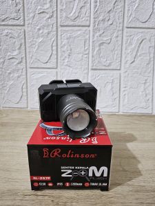 Senter Kepala Led Zoom Super Terang Headlamp Mitsuyama MS-242P Jarak Jauh 3 Mode Waterproof 50 Watt
