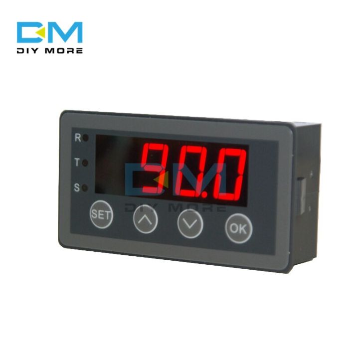 Digital Display Meter 0-10v 0-20ma 2-10v 4-20ma Analog Signal Input 0-10v Indicator Process Panel Meter Relay Out Rs485 Port - Current Meters
