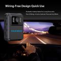 1080P Body Camera, Body Mounted Video Camera Built-in 64GB, Personal Wearable Cam with 2.0” Screen, IR Night Vision, IP65, Bodycam for Civilians(NO WiFi NO APP). 