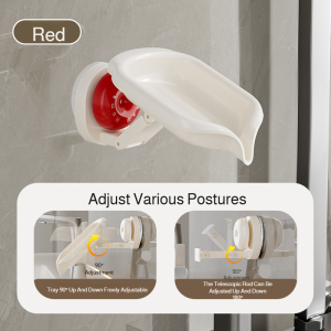 Bathroom Supplies Spinning Bathroom Products Suction Cup Universal Organize Cleaning Utensils