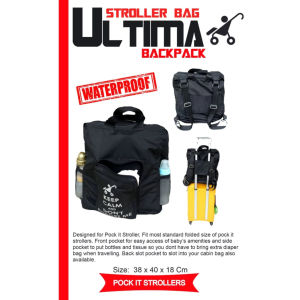 ULTIMA stroller bag BACKPACK for pockit stroller