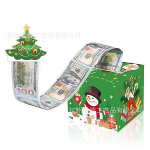 【Witte】กล่องของขวัญวันเกิด กล่องของขวัญดึงเงินวันเกิด DIY ลายเค้ก กล่องเงินเซอร์ไพรส์ ของขวัญวันเกิด