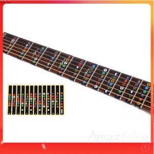 Amazthing (9cm x 17.5cm) Guitar Fret Map Sticker Stiker Gitar Pelekat Skala 吉他音阶贴纸