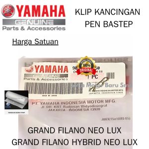 Klip Kancingan Pen Bastep Injak Injakan Kiri Kanan Grand Filano Neo Lux Hybrid Asli Original Yamaha