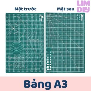 Bảng kê cắt tự liền A2 A3 A4 A5 Cutting Mat làm đất sét đồ Handmade craft LIM DIY