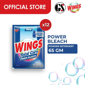 Wings Total Care With Power Bleach Powder 65g | 6 Pack | 12 Pack | 24 Pack