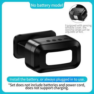 CACAZI Intelligent Welcome and Greeting Warning Doorbell Sensor Bell Alarm Door Chime Bell Entry Alert Entrance Tips for Store