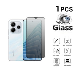 3 pieces packaging Private Tempered Glass For Redmi Note 14 5G note14 4G 2024 Anti-Spy Full Cover Screen Protector Anti Peek Privacy Film Protective 9H Hardness