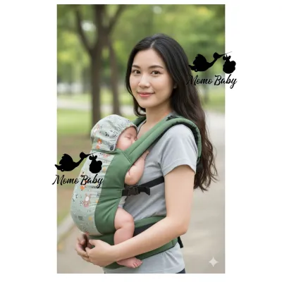 Gendongan Bayi SSC M-Shape Seri Hewan - SNI -Bahan Breathable Kapasitas 15kg