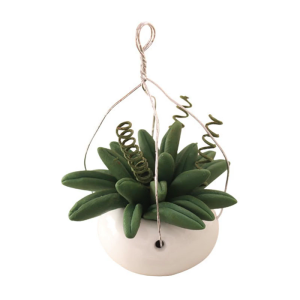 Miniature Clay Potted Model for 1/12 Doll House Decoration Office Desk Scene Setting Living Room Landscape Props