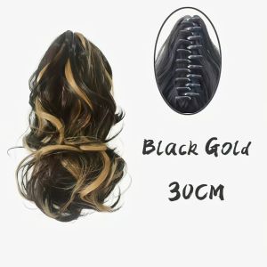 50cm long straight grip clip ponytail wig naturally extends hair. The ponytail wig is easy to wear lightweight breathable fashionable personalized and easy to increase hair length