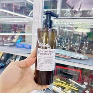 Kem Xả tóc serum Loreal ARM Absolut Repair Molecular siêu phục hồi cấp phân tử Peptides 250ml