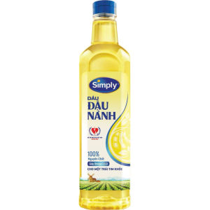 DẦU ĂN SIMPLY /SIMPLY GẠO LỨT HÀNG CHUẨN DATE MỚI 1 LÍT