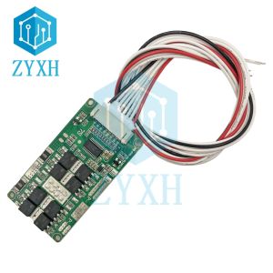 BMS 7S 22.4V 24V 25.2V 25.9V 29.4V 10A 15A 18A  3.6V/3.7V-4.2V Lithium Li-ion 18650/21700 Battery Charge Discharge Protection Board Common Port For DIY Escooter/Ebike BMS Charging Overvoltage Short circuit Over release protection Overcurrent protection