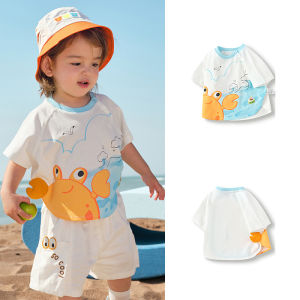 balabala Infant T-Shirt Baby Top Girl Clothing Boy Short Sleeve 2025 New Summer Trendy Cute T-Shirt