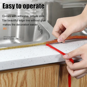 Decorative Trim Selfadhesive and Nonmarking Pliable and Tough Seam Sealer Easy Operation