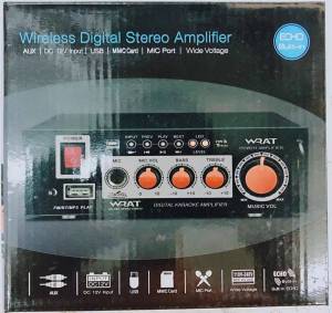 FT Star Wireless Digital Stereo Amplifier DC 12V Input (D05) with FM and Bluetooth