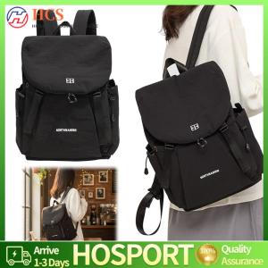 【HCS】 Travel Backpacks Large Capacity Laptop Backpack Waterproof Schoolbag Color Blocking for Women Fashion Ladies Casual College