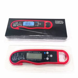 Digital Food Cooking Temperature Protable Waterproof Folding Meat Thermometer