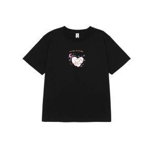 Áo baby tee 12 con giáp tuổi Tuất ABD405 Miucho cotton cổ tròn in graphic