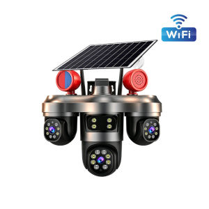 🔥Free Shipping🔥V380 PRO CT36CF 12MP Outdoor three PTZ Lens CCTV Camera Connect Cellphone Wifi Connect 360 Waterproof 1080P HD Full Color Night Vision Two-way Audio and Speaker Surveillance Cameras