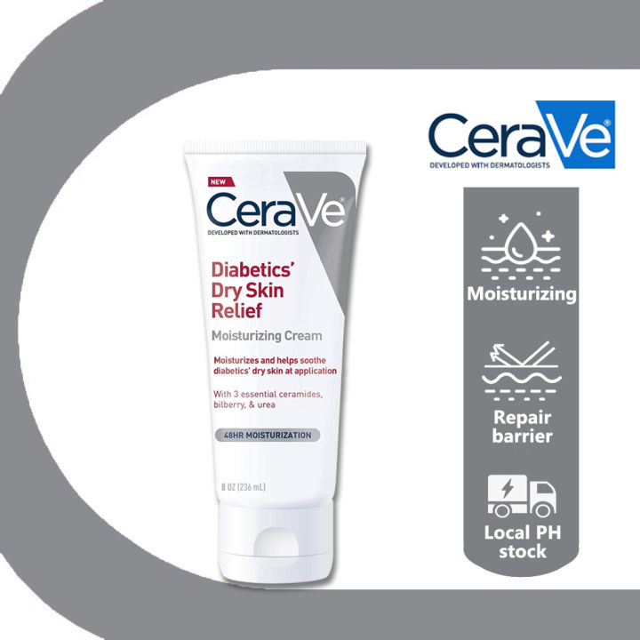 CeraVe Diabetics Care Foot & Hand Cream Moisturizing Cream Body