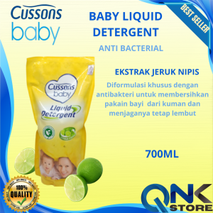 Cussons Baby Liquid Detergent Antibacterial - Deterjen Bayi 700ml