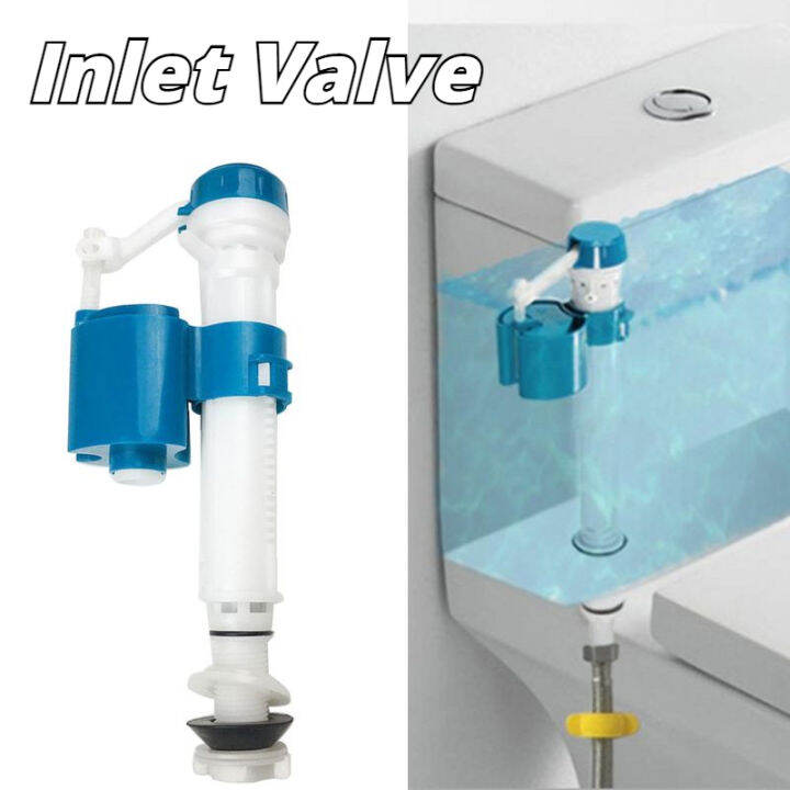 Fly Shop Connected Toilet Fittings Water Tank Drain Fill Valve Dual Flush  Kit Converter Blue 11.8 /30cm (Height of Outlet Valve)