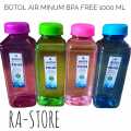 BOTOL AIR MINUM BPA FREE 1 LITER. 