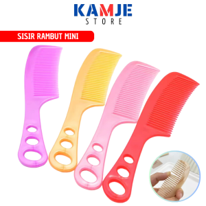 KAMJE Sisir Rambut Anti Kusut Kecil Mini Lucu