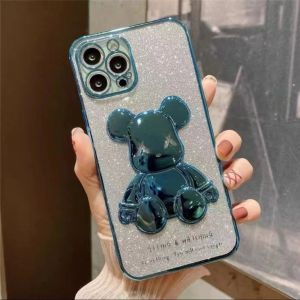 ส่งจากไทย เร็ว1-2วัน เคสโทรศัพท์ Case Xiaomi Redmi A1 Redmi 12c หมีกากเพชร3in1 งานสวย ดูดี สีสันน่ารัก