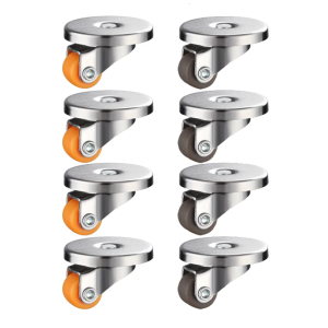 4pcs Practical Adhesive Appliance Sliders Sturdy Swivels Casters Portable for Easy Mobilities In Kitchen Supplies
