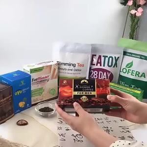 LZD wins town 28 days detox plus  flat tummy tablet detox bady