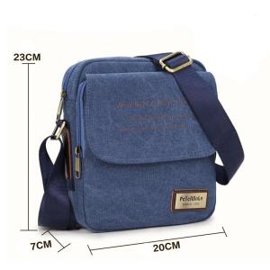 Causal Man Crossbody Bag Canvas Bag Men Messenger Bags Boys Causal Handbags