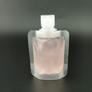 DRHL0555 Travel Pouch Botol Refill Transparan Shower Gel Shampoo Portable Tempat Sabun Cair Travel Plastik Fliptop Isi 3 Pcs