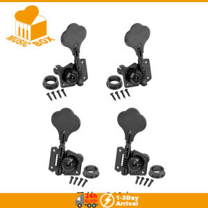 4pcs High Quality Bass Tuning Pegs Tuner Open Type Machine Head for Electric Jazz Bass Parts