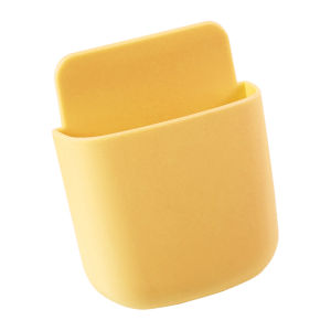 ที่แขวนมือถือ สีล้วน ติดผนัง กล่องใส่มือถือ ที่แขวนรีโมท มือถือ พร้อมช่องเสียบสายชาร์จ ลายน่ารัก