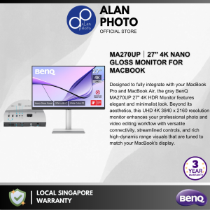 BenQ MA270UP|27" 4K Nano Gloss Monitor for MacBook | Nano Gloss Panel