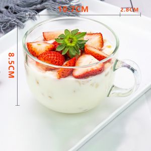 Cốc Thuỷ Tinh Có Quai Cầm - Ly Thuỷ Tinh Uống Nước Trà Sữa Cà Phê Ngũ Cốc SHOPE