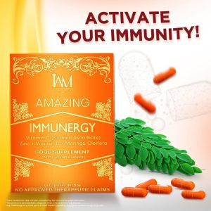 Vitamin C 50 Capsules 1000mg Immune System Booster Antioxidant Support Glutathione Collagen Production Supplement