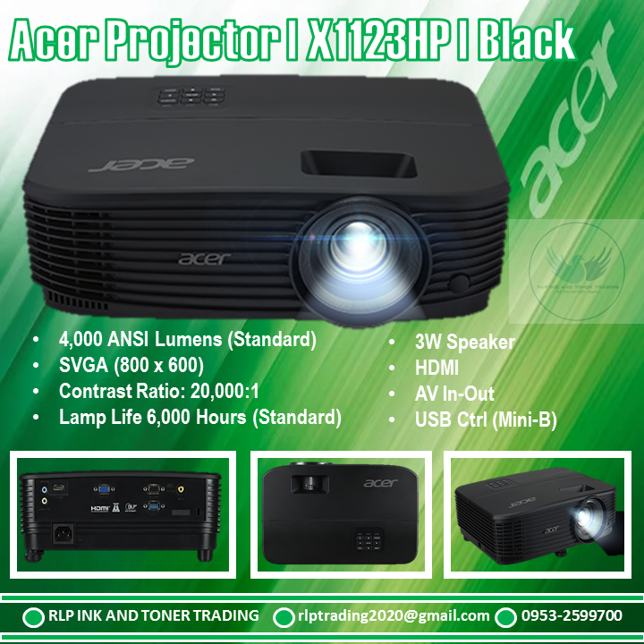 Acer Projector X1123HP Black Lazada PH