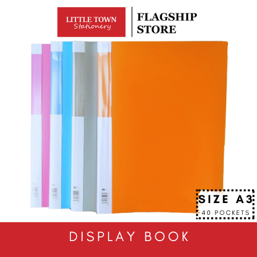 Benge Display Book Clearbook Certificate Folder Document File Size A3