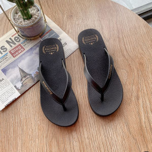 [Free Shipping] Summer womens Korean-style flip-flops wedge-heeled fashion beach shoes casual vacation outdoor waterproof sandals