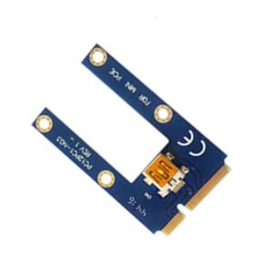 Mini PCIE Adapter 1X to 16X Pci-express Riser Pcie Slot USB 3.0 Multiplier Adapter for Desktop Computer