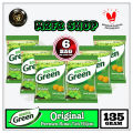 Bontea Green Tea Candy | Permen Teh Hijau Semua Rasa - 135 gr (Kemasan 6 Pack). 
