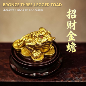 Bronze Three-Legged Toad